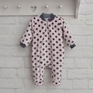 Человечек для девочки Blanka Горошек р.62 розовый 110086