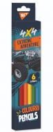 Олівці кольорові 6 кольорів Off Road YES