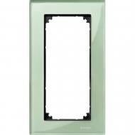 Рамка Merten M-Elegance вертикальная зеленый MTN404804
