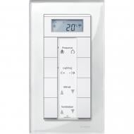 Рамка пятиместная Merten M-Elegance вертикальная белый бриллиант MTN404819