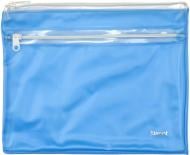 Папка-конверт на молнии А5 1428-07-a голубая Axent