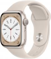 Смарт-годинник Apple Watch Series 8 GPS 41mm Starlight Aluminium Case with Starlight Sport Band