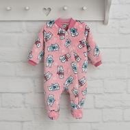 Чоловічок для дівчинки Blanka Ведмедик р.56–62 рожевий 110087