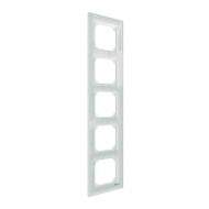 Рамка пятиместная Merten M-Elegance вертикальная белый MTN4050-3220
