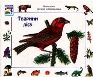 Книга Эрвин Айгнер «Тварини лісу. Навчальна книжка-розмальовка» 978-966-10-0747-4