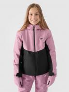 Куртка для дівчаток зимова 4F TECHNICAL JACKET F542 4FJWAW24TTJAF542-56S р.134 рожева