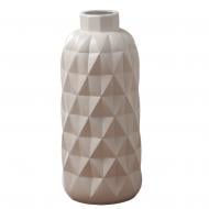 Ваза керамическая Nana ceramics Молі 63 см білий муар
