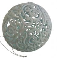 Шар ажурный MISLT d8 см BALL80-0 d 80 мм голубой Шар ажурный MISLT d8 см BALL80-0 d 80 мм голубой