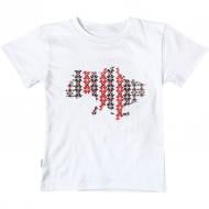 Футболка патриотическая унисекс Dexter`s Heart of Ukraine р.98 d1102кр-б