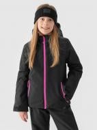 Куртка для девочек зимняя 4F TECHNICAL JACKET F541 4FJWAW24TTJAF541-20S р.134 черная