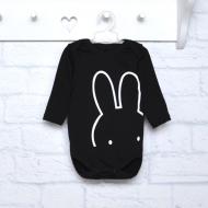 Боді дитяче для хлопчика Blanka Заяць р.80 чорний 12529