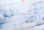 Ткань тюлевая Батист Море w1979 8171/3 280 см