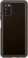 Чехол-накладка Samsung Soft Clear Cover Galaxy A03s (A037) Black