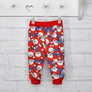 Штанишки Blanka Санта р.74 красный 12813
