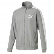 Джемпер Puma Iconic T7 Track Jacket Woven 57797785 р. S серый