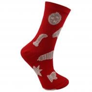 Шкарпетки дитячі унісекс Premier Socks Новий рік Зимові р. 23-25 червоний