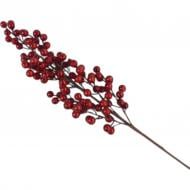 Веточка декоративная с обильными ягодами 77 см