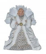 Декорация рождественская Ангел верхушка елочная 30 см