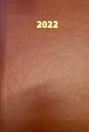 Дневник датированный коричневый UP! (Underprice) Basic A5 2022