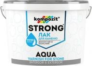 Лак для камня Strong Aqua Kompozit прозрачный 10 л