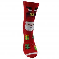 Носки детские унисекс Premier Socks Новый год Веселый Санта р. 16–18 красный