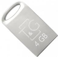 Флеш-память USB T&G Metal Series 105 4 ГБ USB 2.0 silver (TG105-4G)