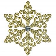 Підвіска MISLT Сніжинка Кристал з камінчиком CVG000-1а 5 см