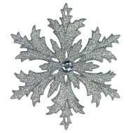 Підвіска MISLT Сніжинка Морозко з камінчиком 000-4 5 см