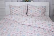 Комплект постельного белья Бязь Ranforce Elite 17-0400 Nyami 143х210 см мультиколор MirSon