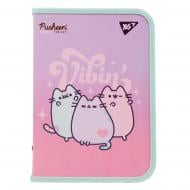 Папка для зошитів пластикова на блискавці В5 Pusheen YES Папка для зошитів пластикова на блискавці В5 Pusheen YES
