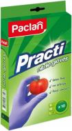Рукавички нітрилові Paclan стандартні р. L 5 пар/уп. блакитний