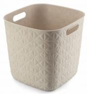 Кошик для зберігання Curver кремовий Softex 15 л 269x279x279 мм