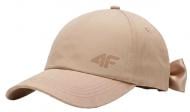 Кепка 4F BASEBALL CAP F687 4FJWSS27ACABF687-83S р. OS бежевый