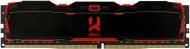 Оперативна пам'ять Goodram DDR4 SDRAM 16 GB (1x16GB) 3000 MHz (IR-X3000D464L16/16G) IRDM X Black