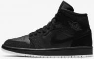 Кроссовки женские осенние Nike WMNS AIR JORDAN 1 MID BQ6472-001 р.37,5 черные