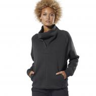 Свитшот Reebok TS COWL NECK DU4057 р. S черный