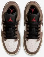 Кроссовки женские осенние Nike AIR JORDAN 1 LOW BG 553560-200 р.39 коричневые