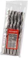 Сверло по металлу Зеніт HSS 9.5 мм 5 шт. 30300095