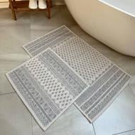 Набор ковриков Bluenity из хлопка Tapis 100х60 см, 50х60 см, Bluenity