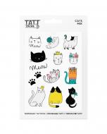 Тату временное TATTon.me Cats mix