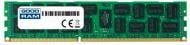 Оперативна пам'ять Goodram DDR3L SDRAM 8 GB (1x8GB) 1600 MHz (W-MEM1600R3D48GLV) ECC Registered Оперативна пам'ять Goodram DDR3L SDRAM 8 GB (1x8GB) 1600 MHz (W-MEM1600R3D48GLV) ECC Registered