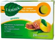 Гамма леденцы растительные со вкусом мед-лимон без сахара №24 (12х2) леденцы