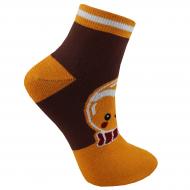 Носки детские унисекс Premier Socks махровые Новый год "Имбирное печенье" р. 20–22 коричневый