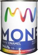 Эмаль MONE алкидная ПФ-115К красный глянец 0,9 кг