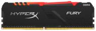 Оперативная память Kingston DDR4 SDRAM 8 GB (1x8GB) 3200 MHz (HX432C16FB3A/8) HyperX Fury RGB Black