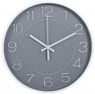 Часы настенные Optimal бело-серый 30х30х4 см