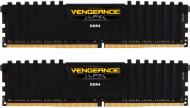 Оперативная память Corsair DDR4 SDRAM 8 GB (2x4GB) 2400 MHz (CMK8GX4M2A2400C16) Vengeance LPX Black