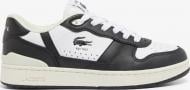 Кроссовки женские Lacoste T-CLIP 748SFA0052-147 р.38 белые с черным