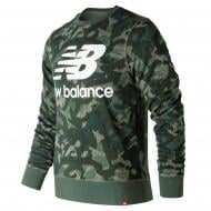 Свитшот New Balance ESS. LOGO MT91548MGN р. L зеленый