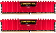 Оперативная память Corsair DDR4 SDRAM 8 GB (2x4GB) 2400 MHz (CMK8GX4M2A2400C16R) Vengeance LPX Red